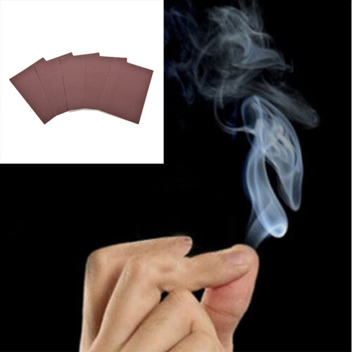 1X Made of Paper Magic Smoke from Finger Tips Magic Trick Surprise Prank Joke Mystical Funny For Kid Toy