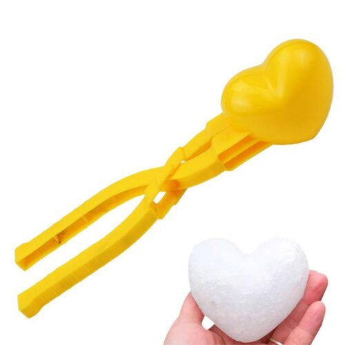 Snow Ball Makers For Kids Creative Love Heart Snow Molds For Kids Outdoor Maker Snow Toys For Kids Outdoor Winter Snow Toys