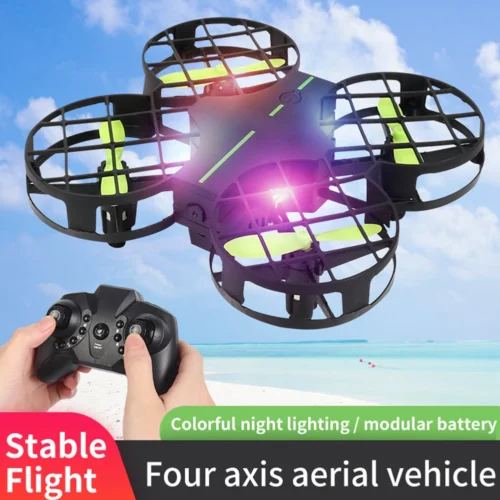 2.4G Mini Drone For Kids 360 Degree Flip Headless Mode RC Quadcopter With LED Light For Birthday Xmas Gifts